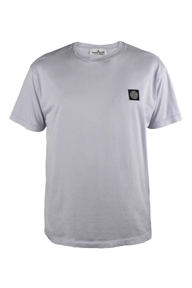 Stone Island Lilac Cotton T-Shirt