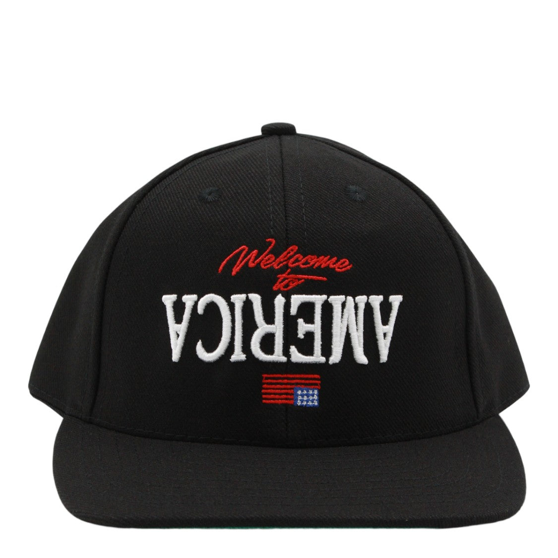 Willy Chavarria Structured Black Cap With Embroidered Design