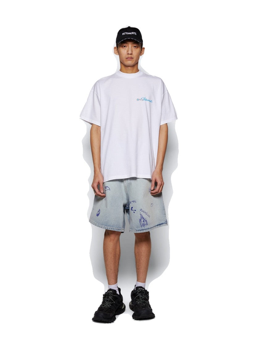 Vetements Only Vetements Tee White