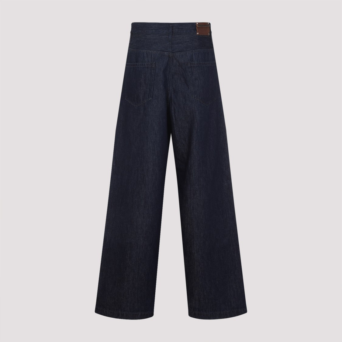 Dries Van Noten Wide-Leg High-Waist Denim Jeans