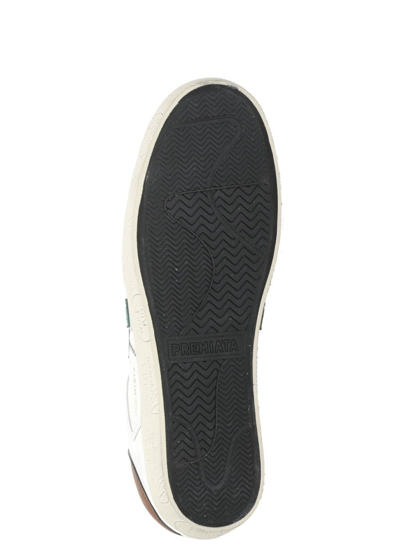 Prmt Ivory Steven 8043 Suede-Blend Sneakers