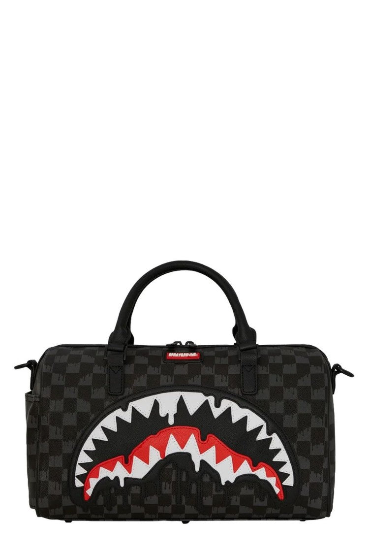 Sprayground Checkerboard Graphic Duffle Bag