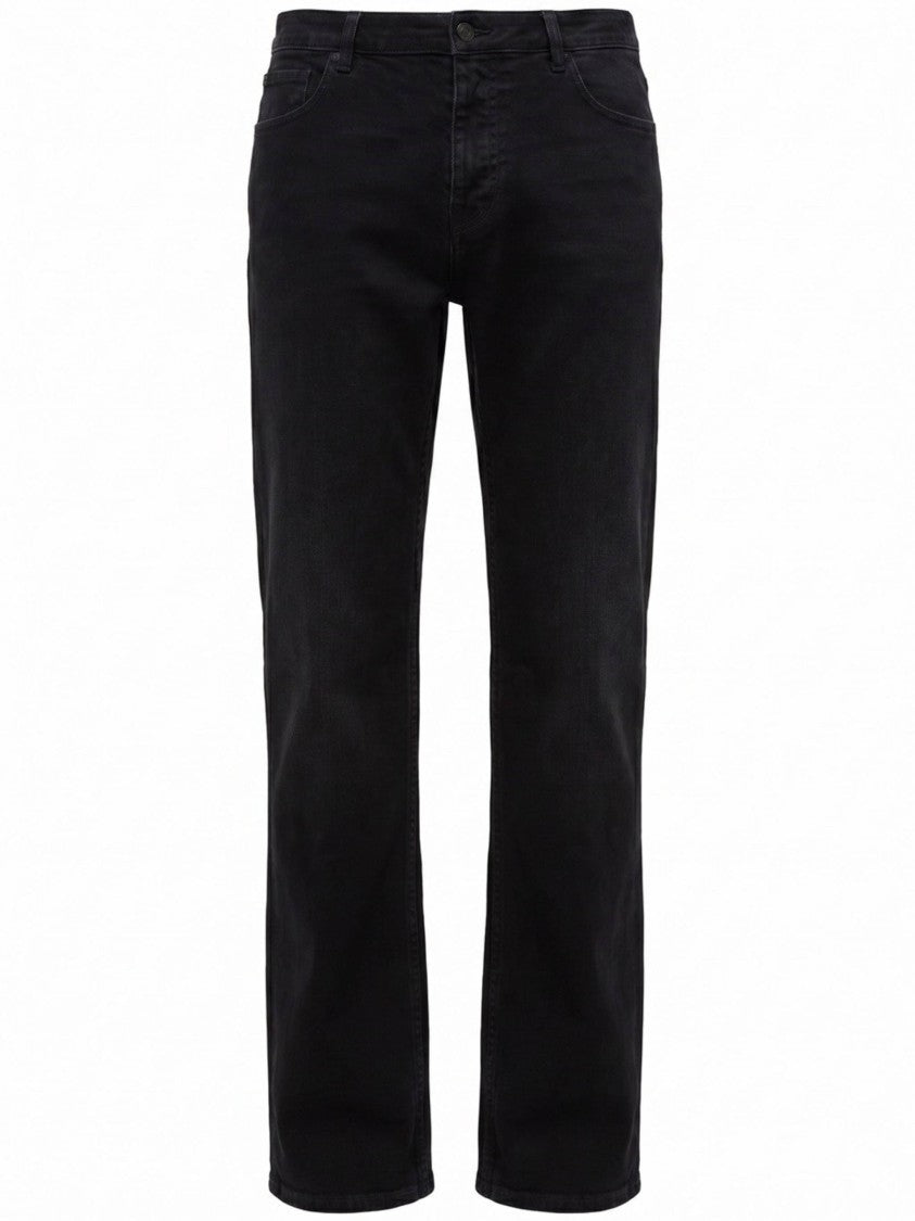 Gucci Black Pant Straight-Leg Casual Trousers
