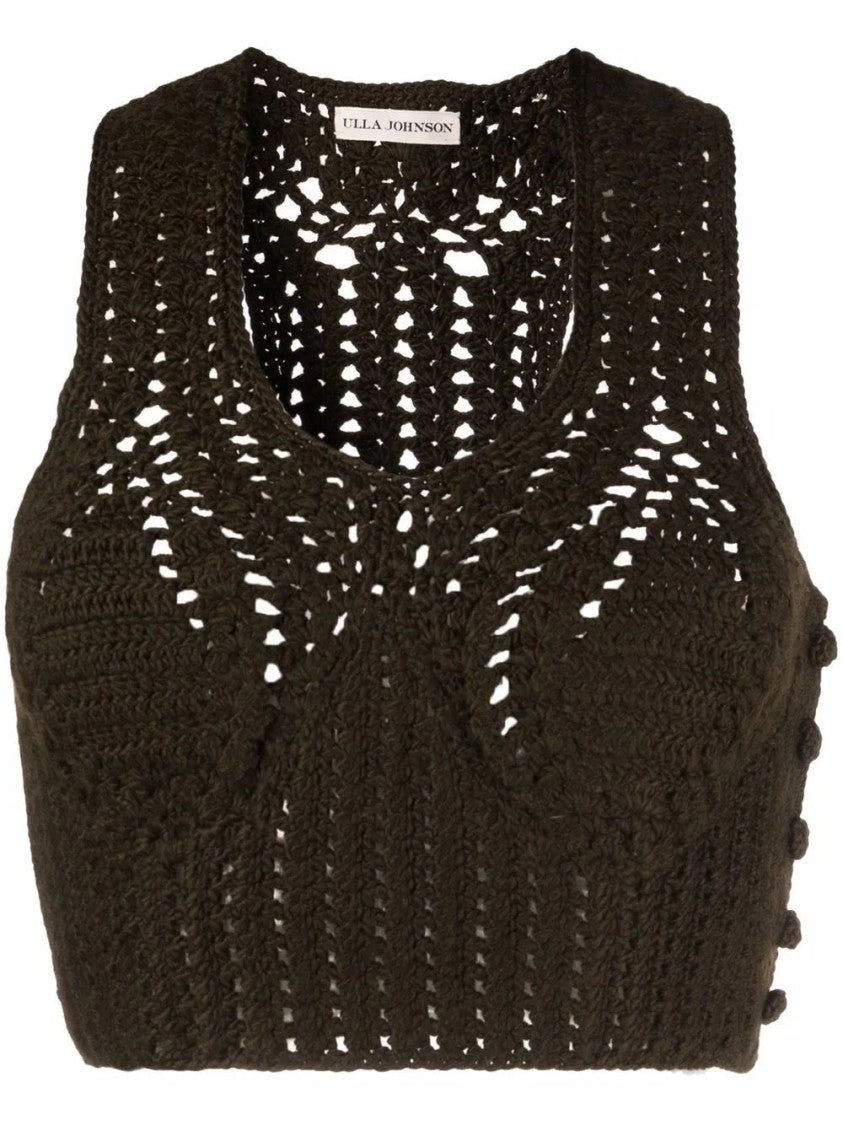 Ulla Johnson Belle Knitted Bra Top