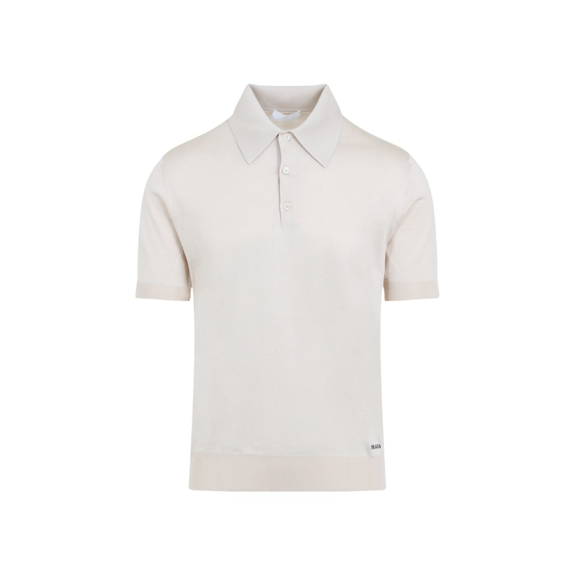 Prada Beige Silk Polo