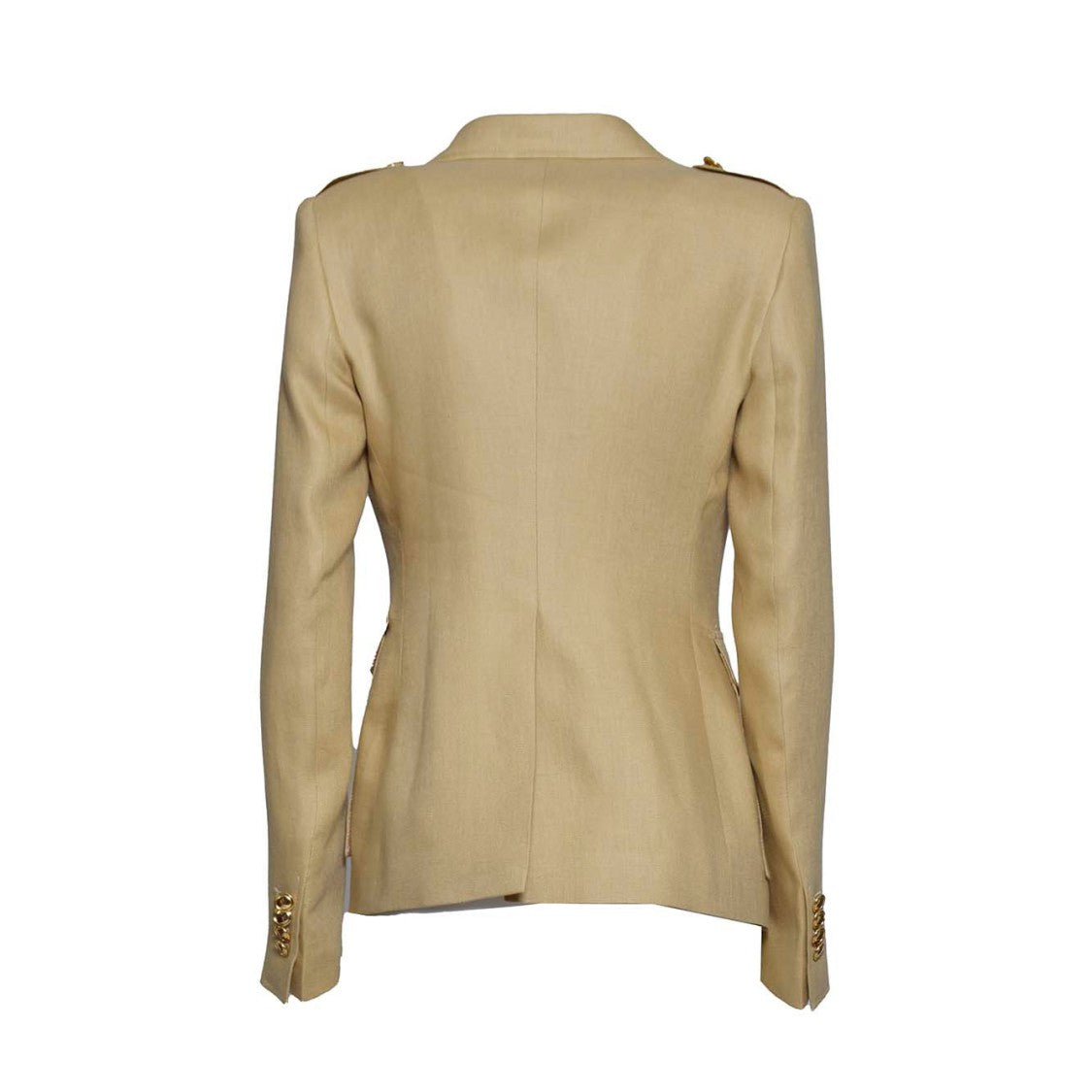 Tagliatore J-Darlene Double Breasted Jacket In Camel Linen