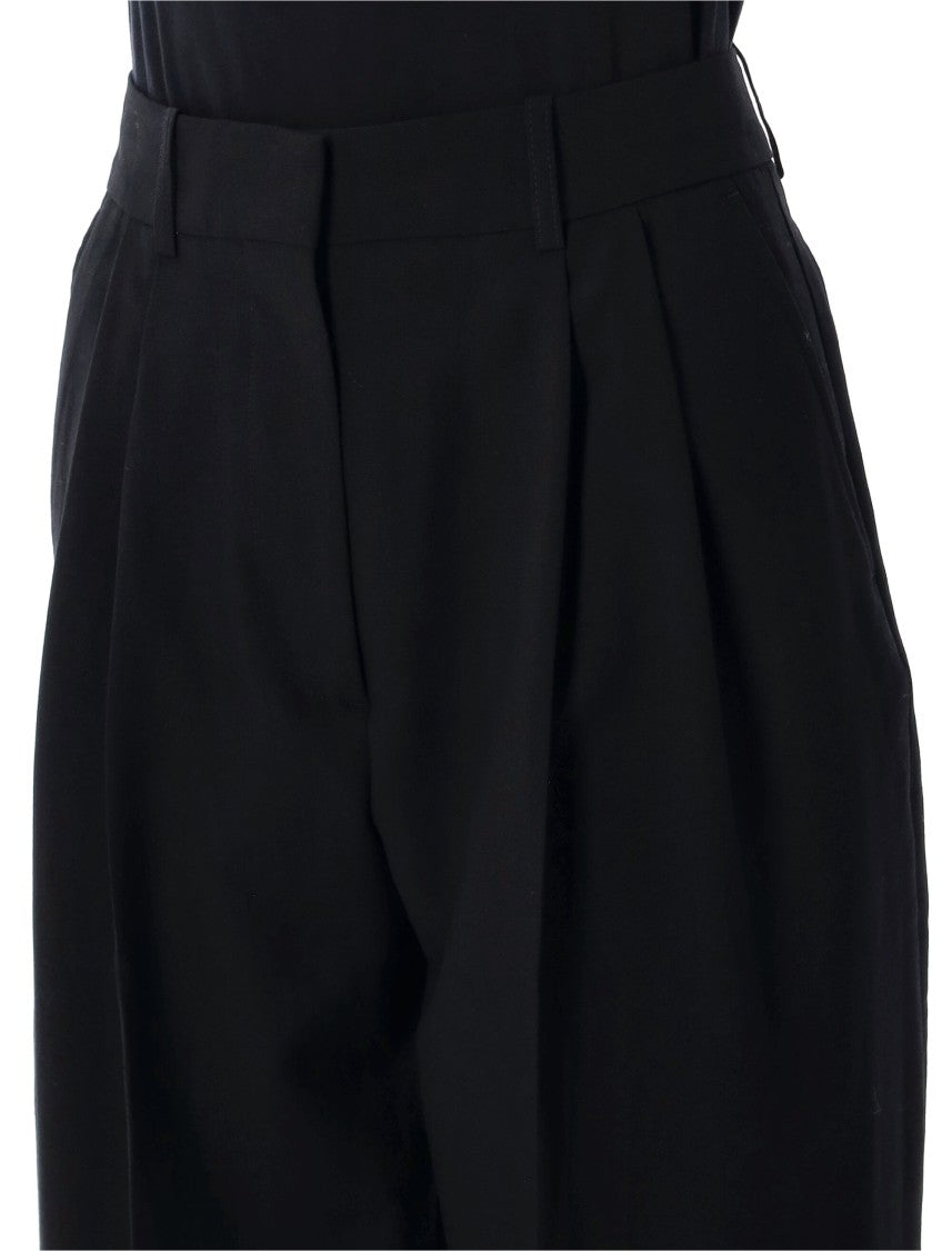 Studio Nicholson Relaxed Tapered Wool Pants