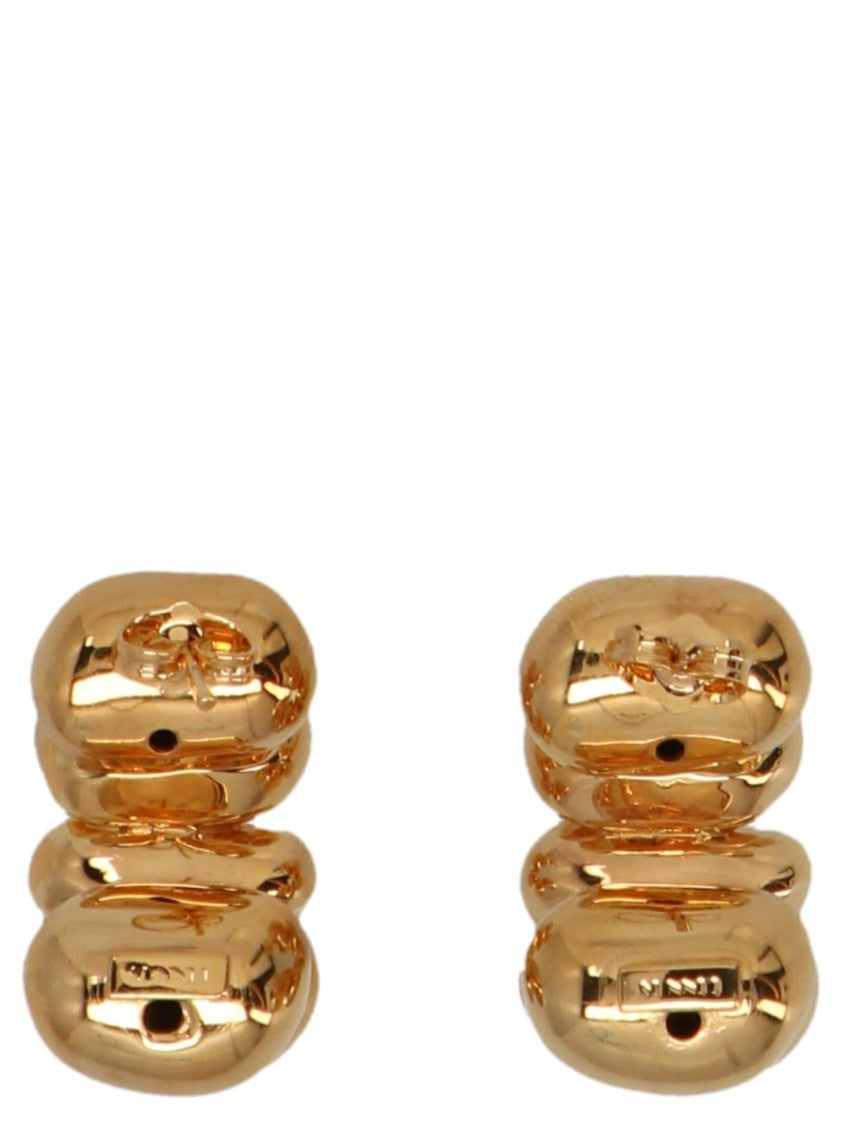Sunnei Sculptural Gold-Tone Earrings