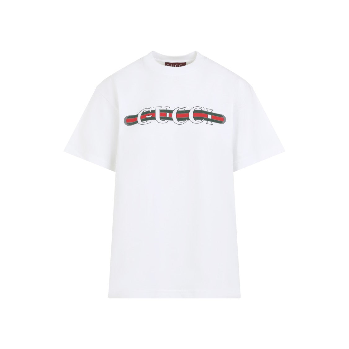 Gucci Ancora G Loved White Cotton T-Shirt