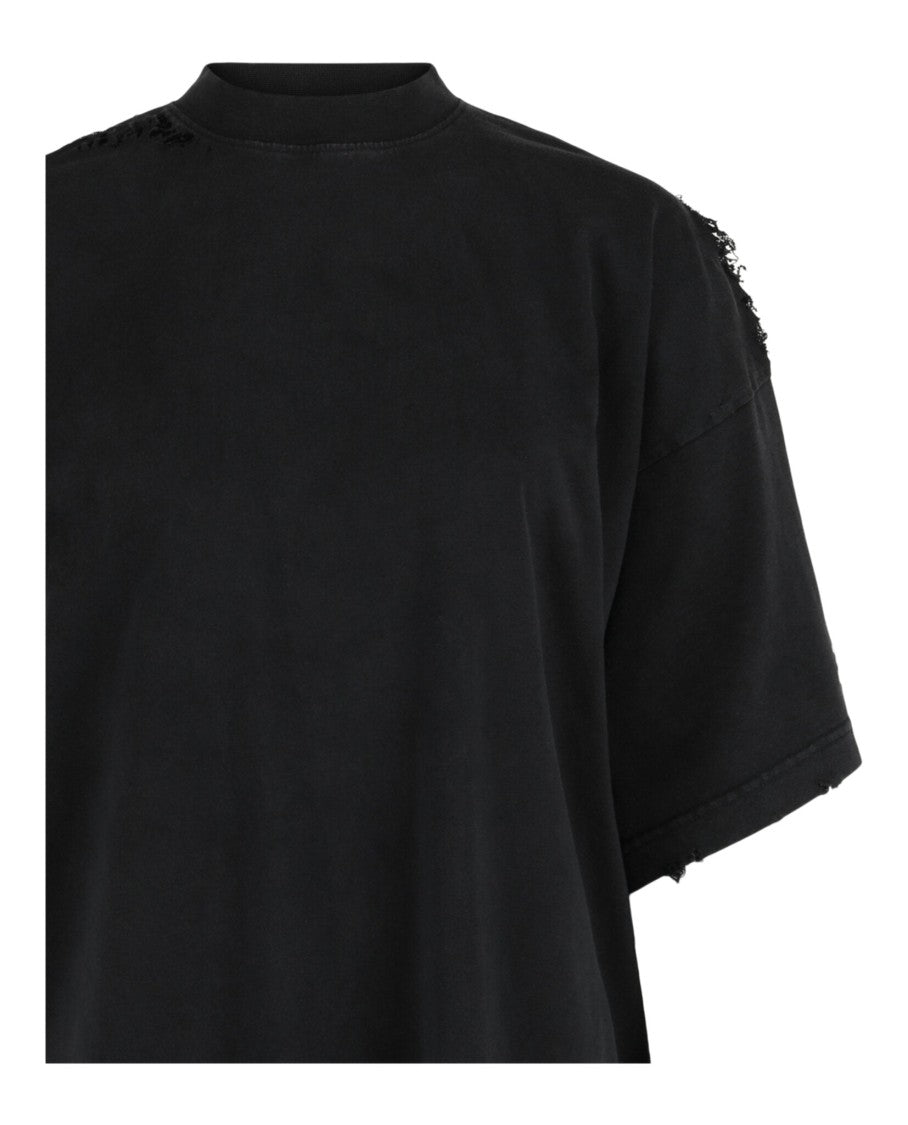 Balenciaga Oversized Distressed T-Shirt