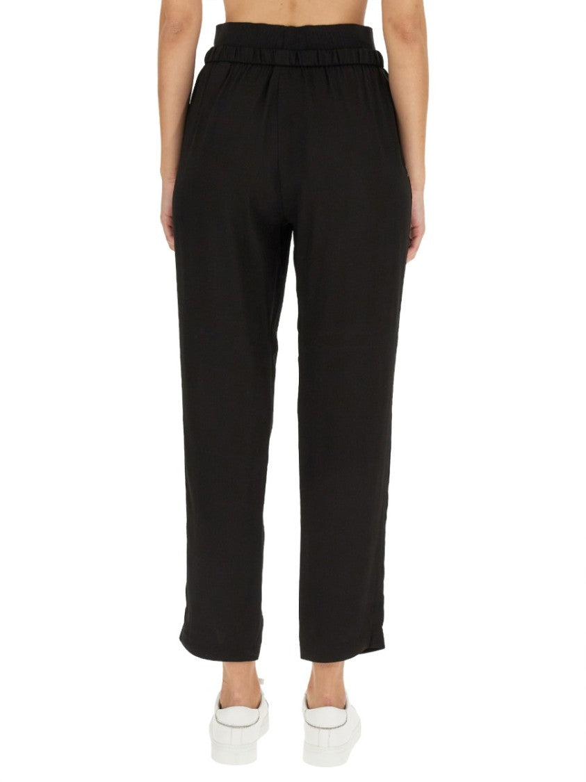 Fabiana Filippi High-Waisted Black Pants
