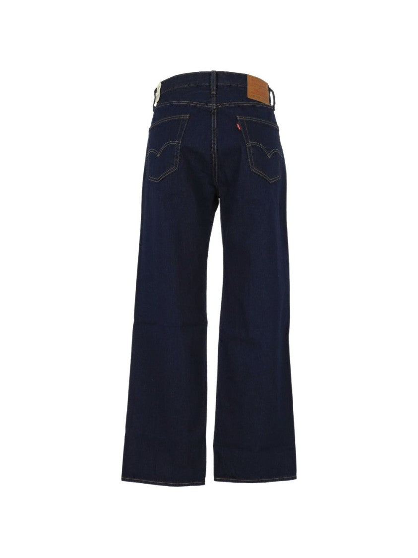 Levi's Classic Straight-Leg Jeans In Dark Indigo Denim