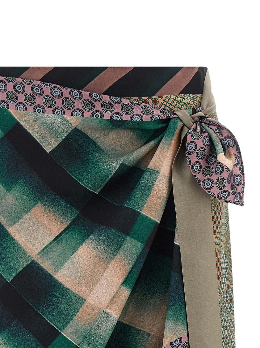 Dries Van Noten Scarfy' Skirt