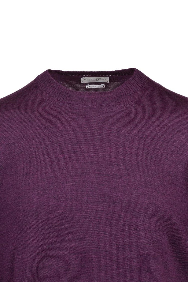 Ballantyne Wool Crewneck Pullover - Red