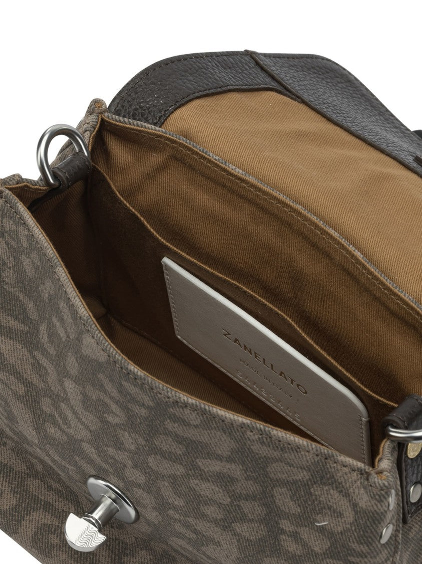 Zanellato Structured Handbag With Subtle Animal Print
