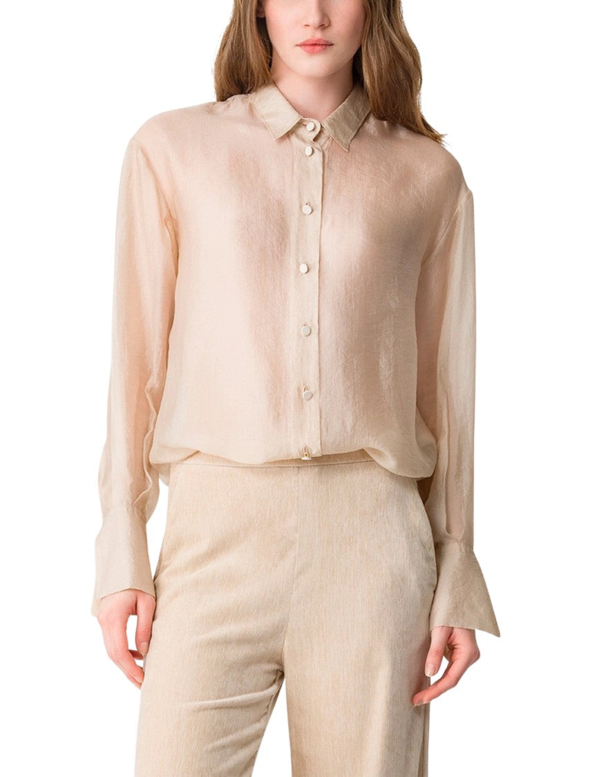 Forte Forte Contemporary Sheer Organza Shirt