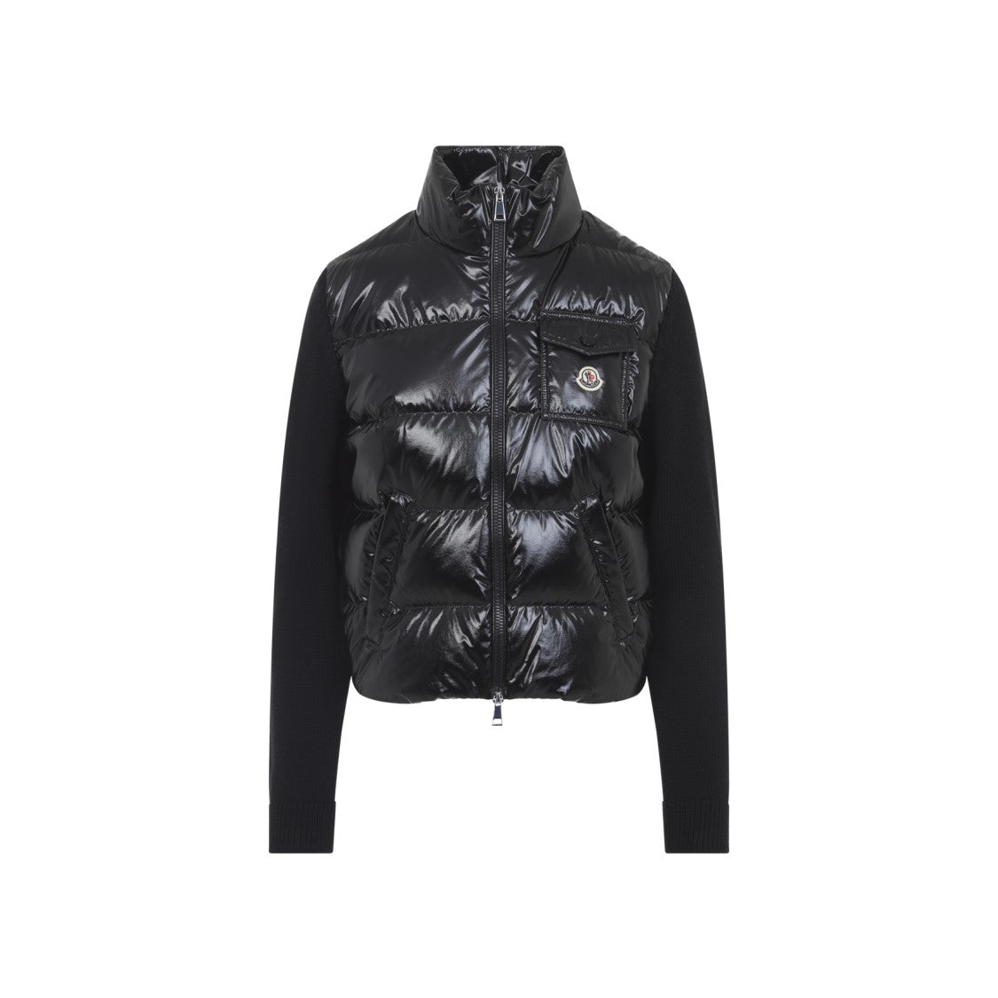 Moncler Wool Blend Quilted Jacket