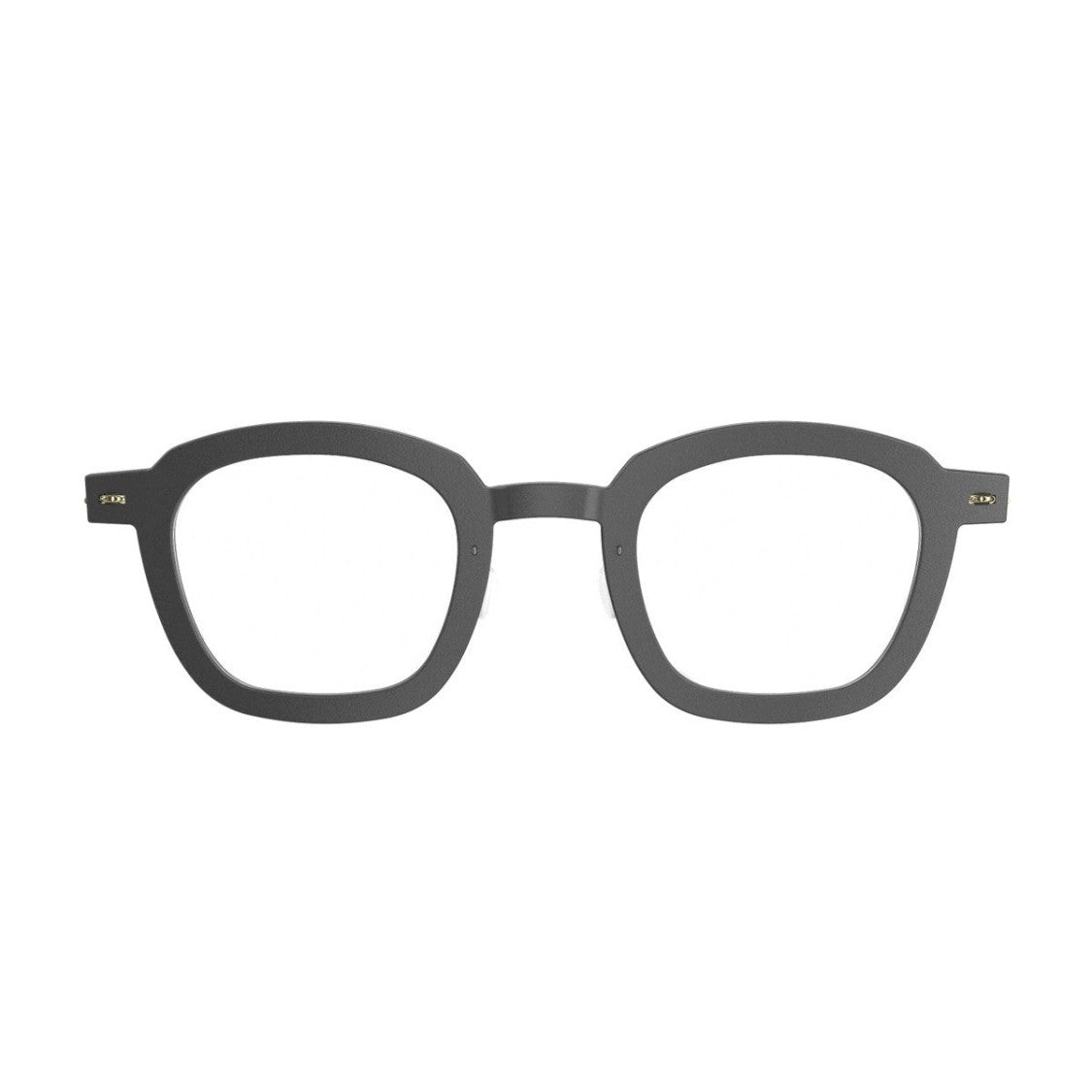 Lindberg Black Matte N.O.W. 6587 Acetate-Titanium Blend Square Sunglasses