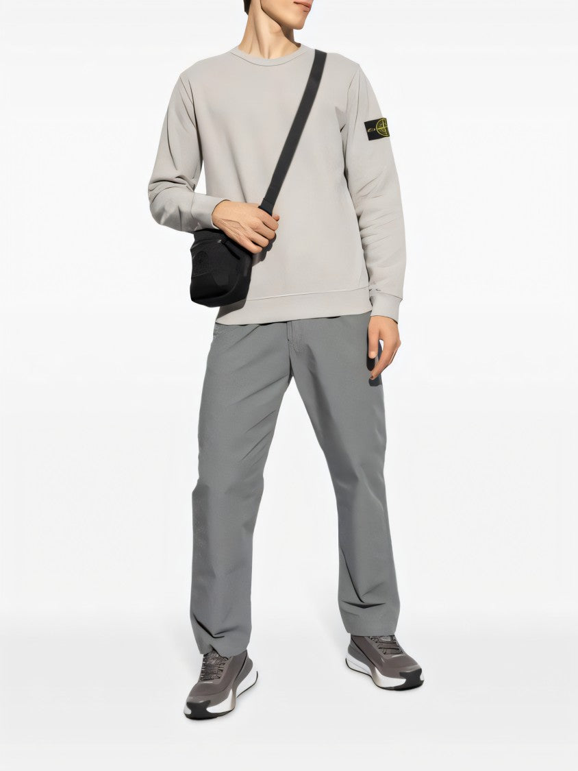 Stone Island Long-Sleeve Cotton T-Shirt