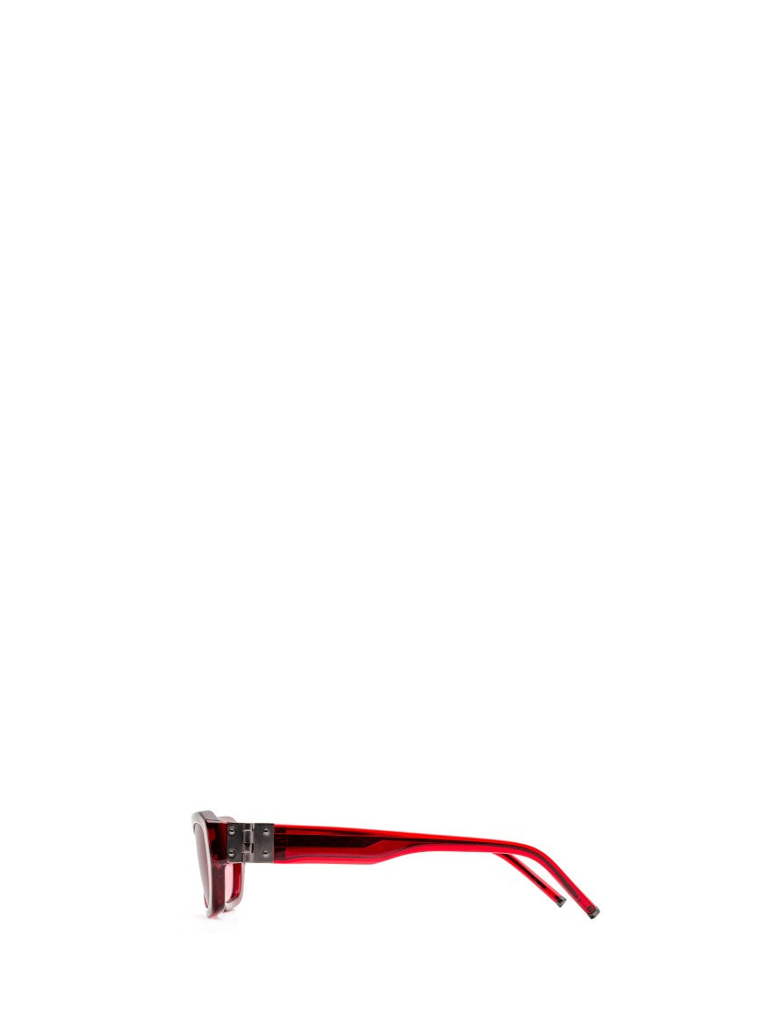 Pura Hinge Red Glasses