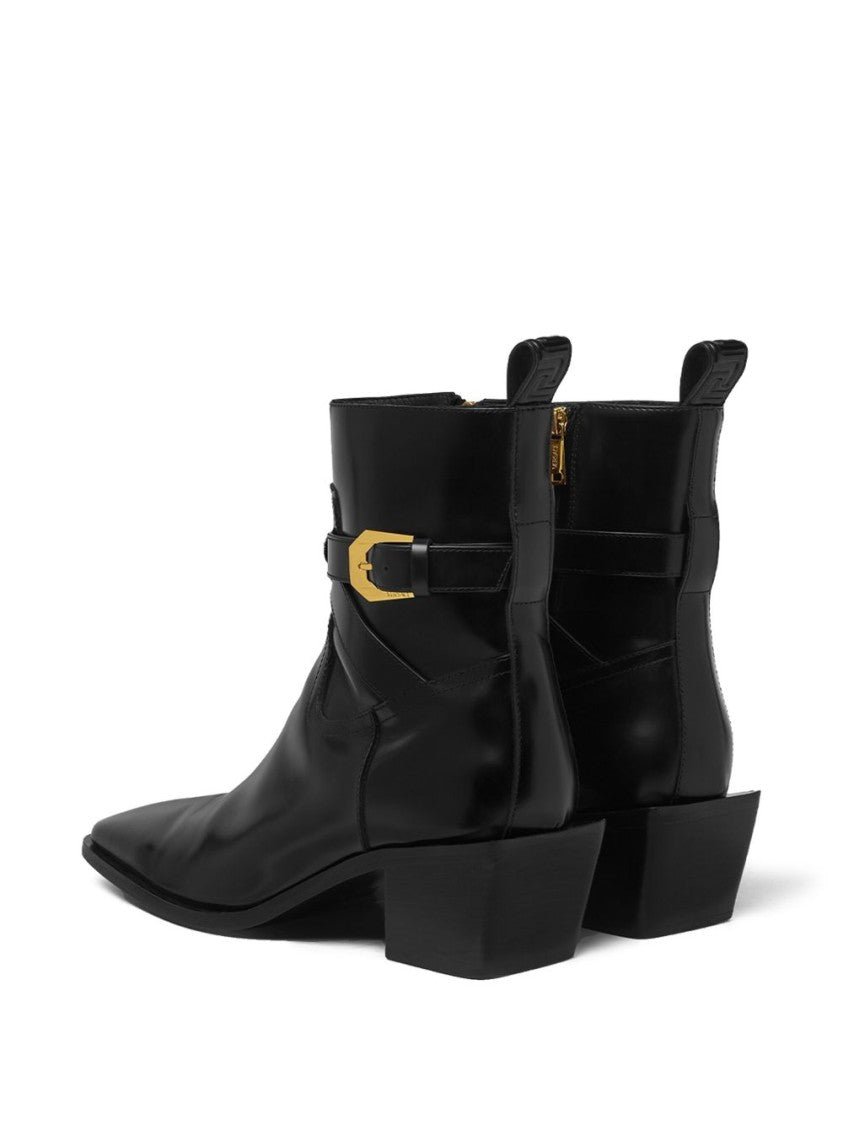 Versace Pointed Toe Boots