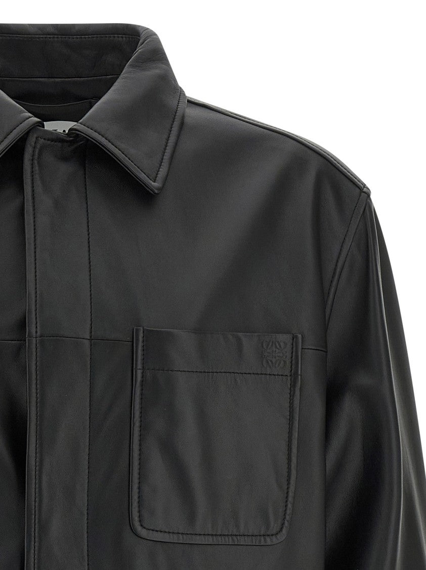 Loewe Nappa Leather Overshirt