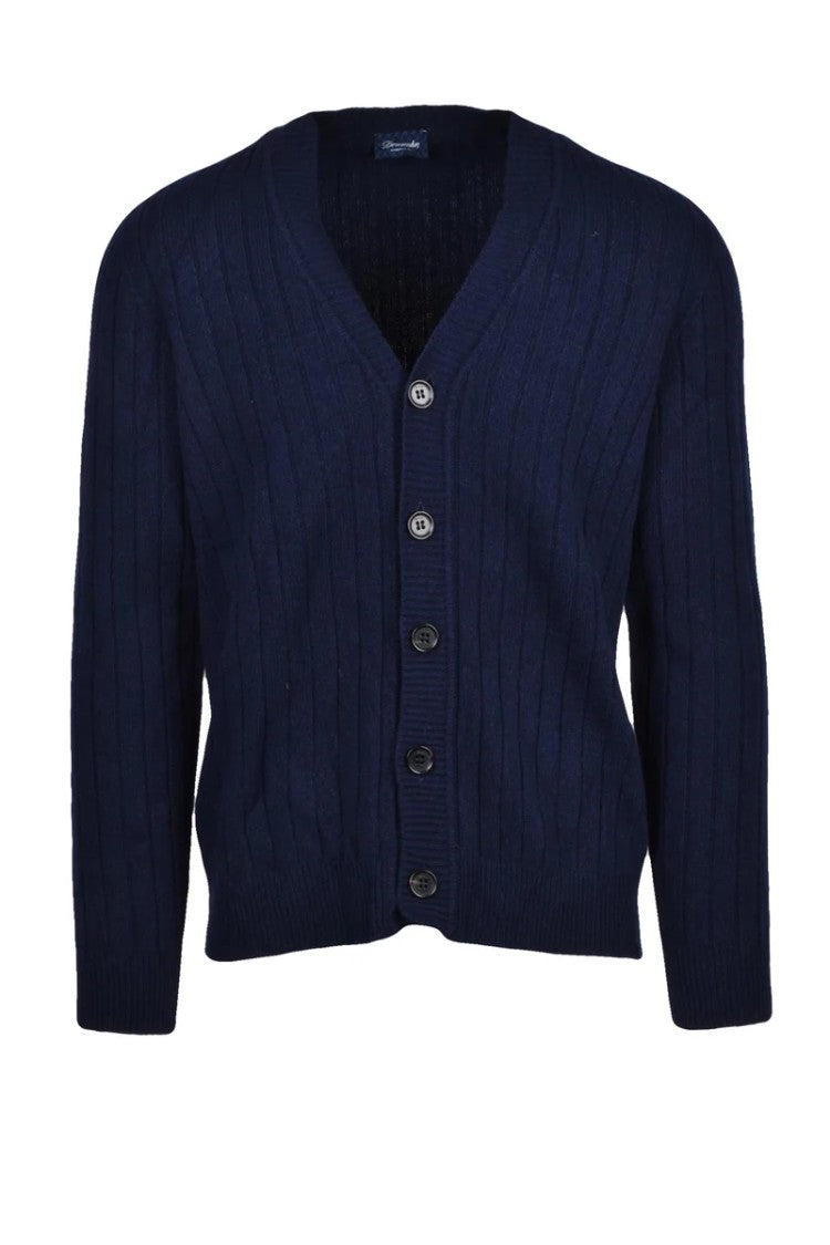 Drumohr Button Cardigan - Multicolor