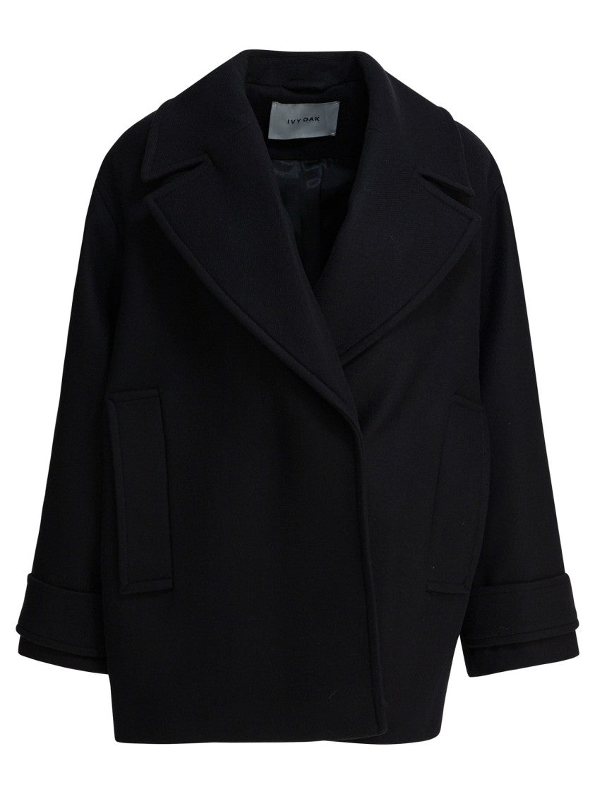 Ivy & Oak Cropped Wool And Cashmere Blend Jacket