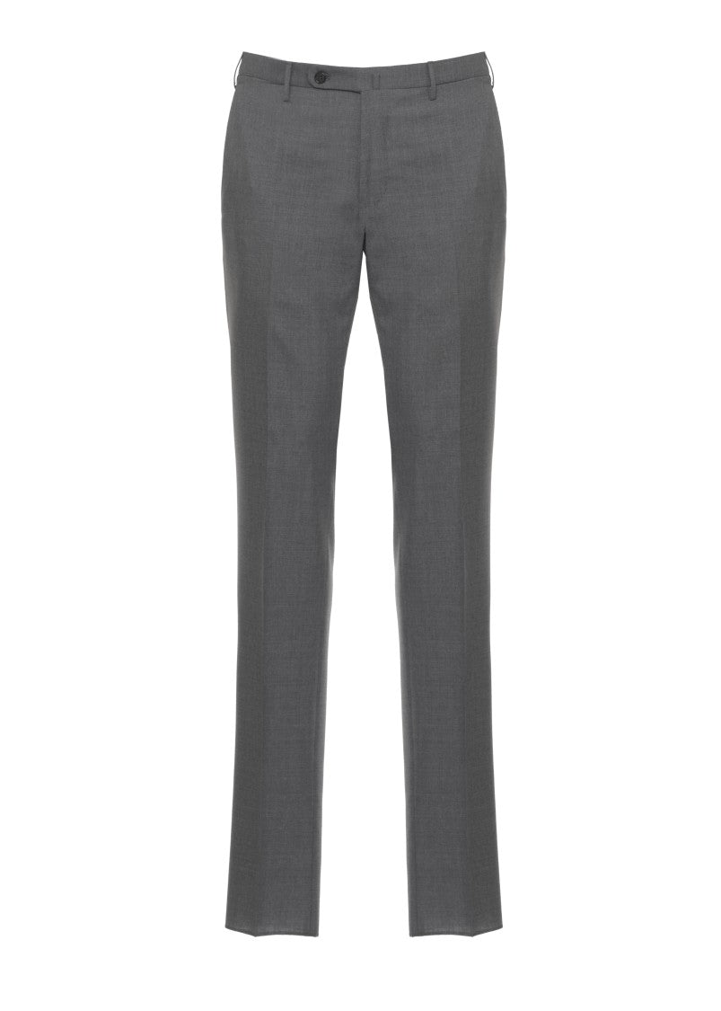 Incotex Grey Super 130'S Virgin Wool Chino Pants