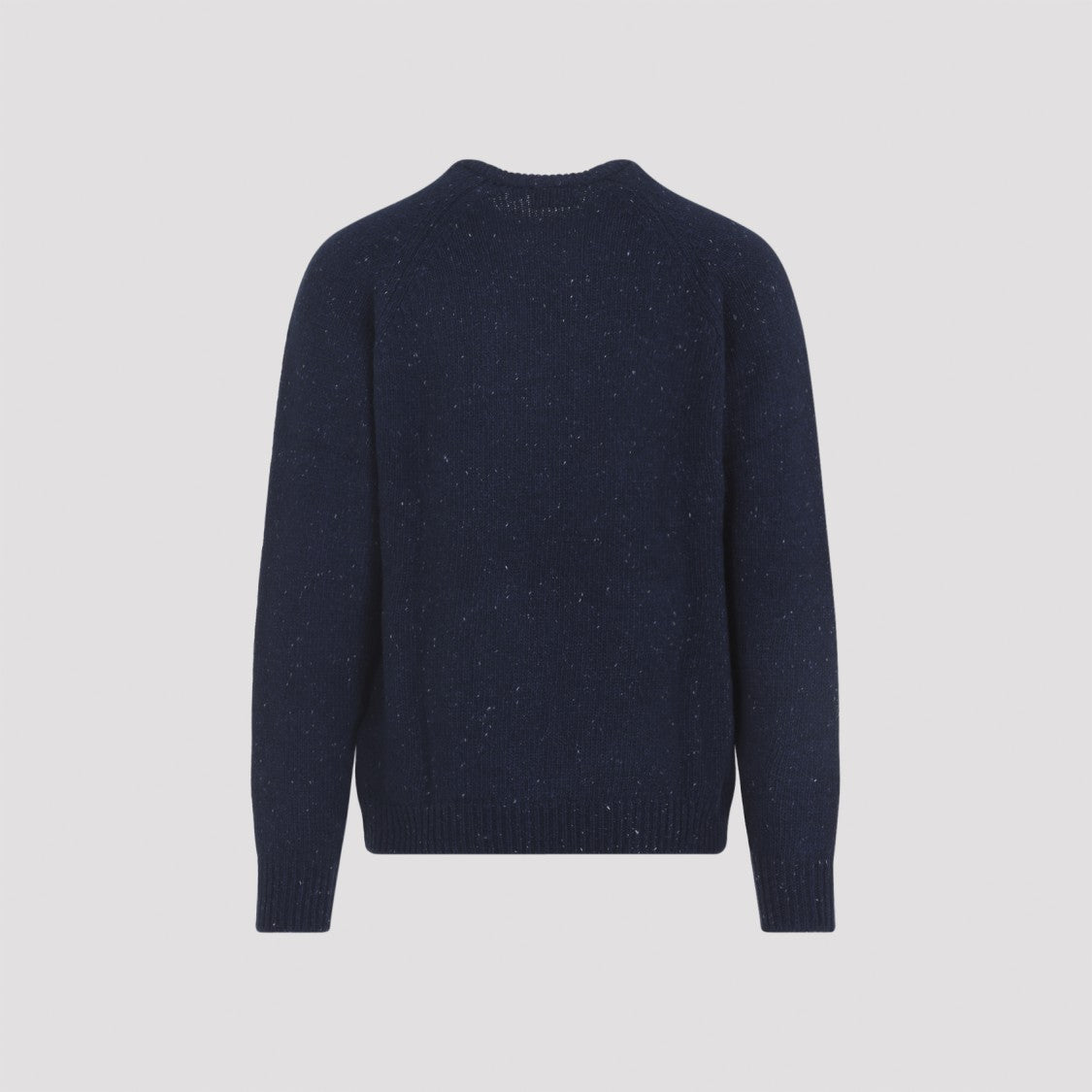 Carhartt Wip Speckled Jupiter Blue Lambswool Blend Sweater