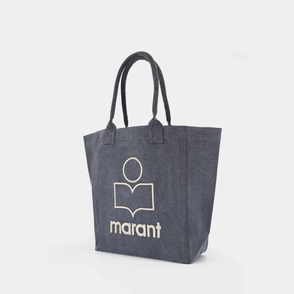 Isabel Marant Yenky Gz Shopper Bag - Cotton - Black