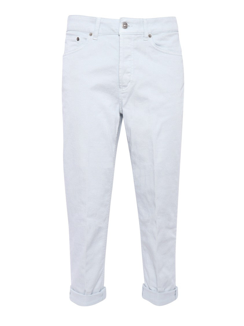 Dondup Relaxed-Fit Five-Pocket Pants With Rolled Cuffs