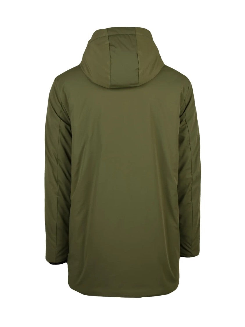 Suns Boards Olive Green Plush Nylon-Blend Parka