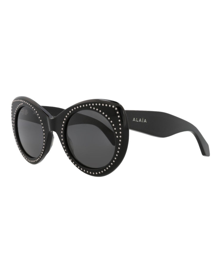 Alaïa Cat Eye-Frame Recycled Acetate Sunglasses