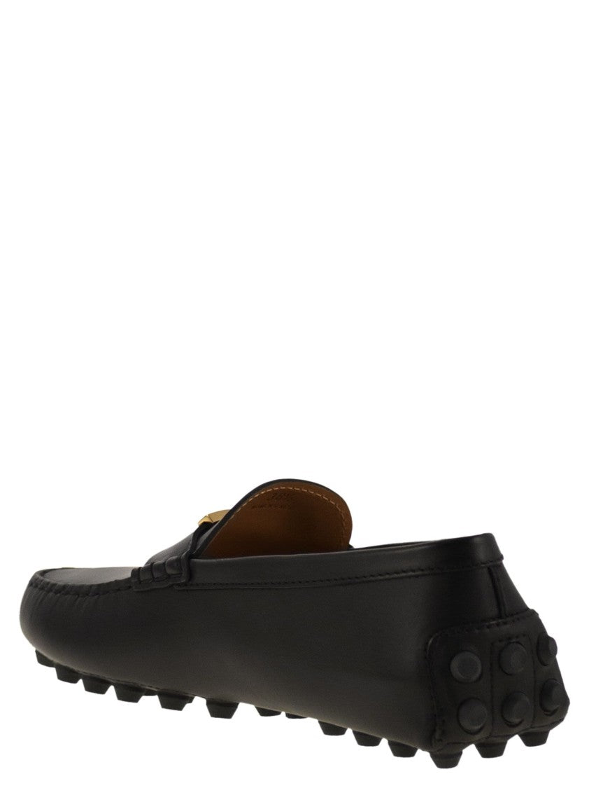 Tod's Bubble T Timeless Leather Flats