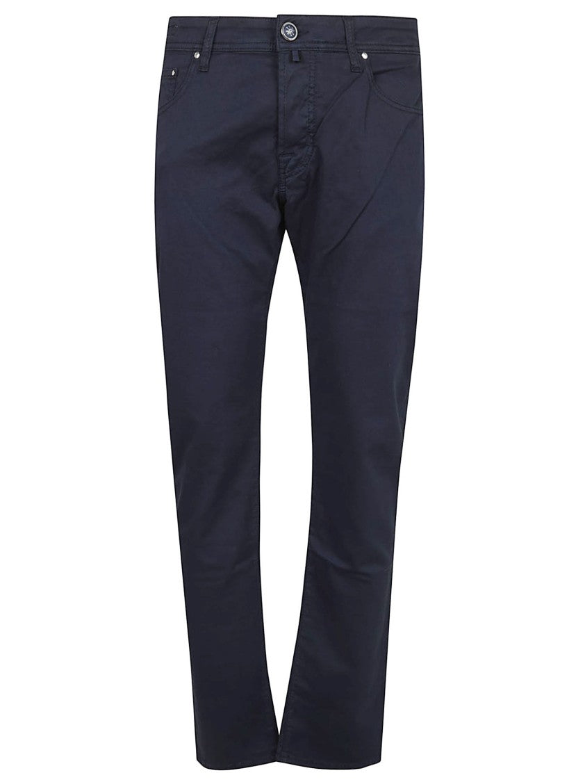Jacob Cohen Super Slim Fit Stretch Denim Jeans With Signature Details