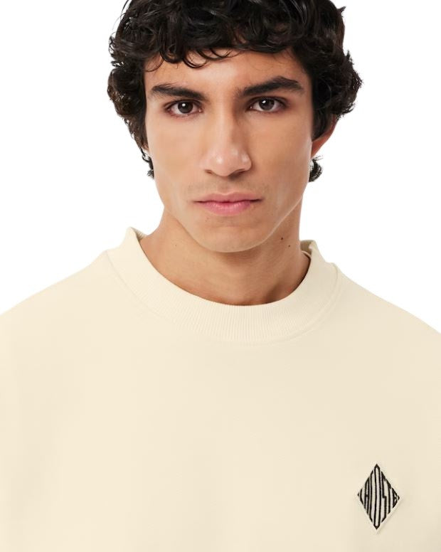 Lacoste Zip-Up Double-Faced Piqué Sweatshirt