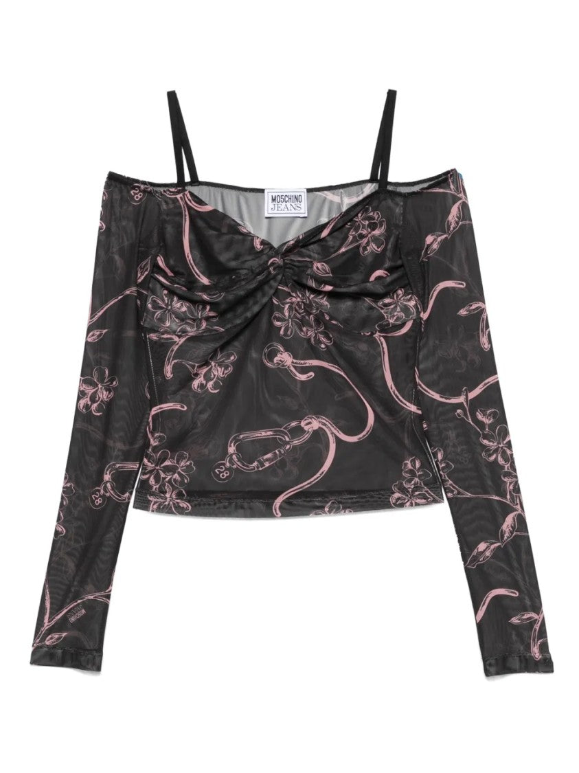 Moschino Fitted Blouse With Classic Design And Versatile Style