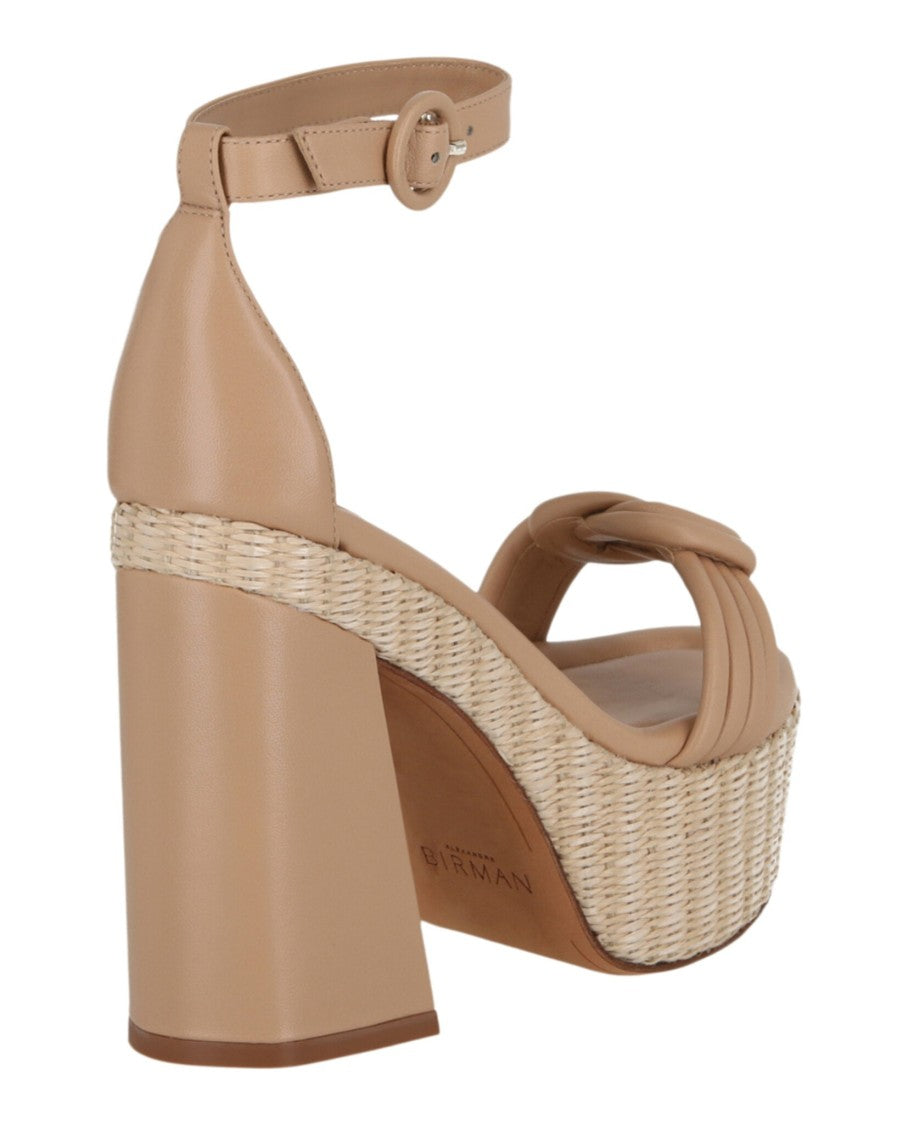 Alexandre Birman Vicky Ankle Wrap 120 Platforms Sandals