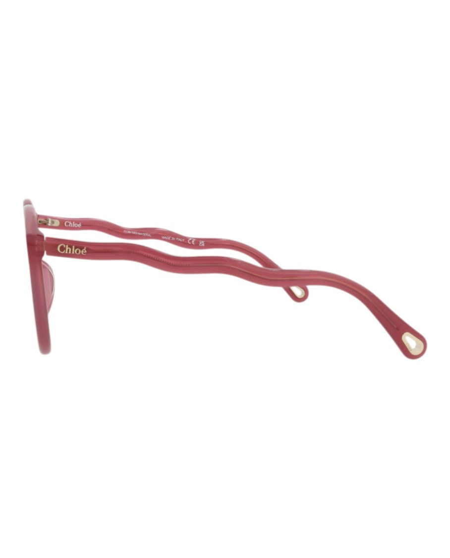 Chloé Round-Frame Bio Acetate Sunglasses