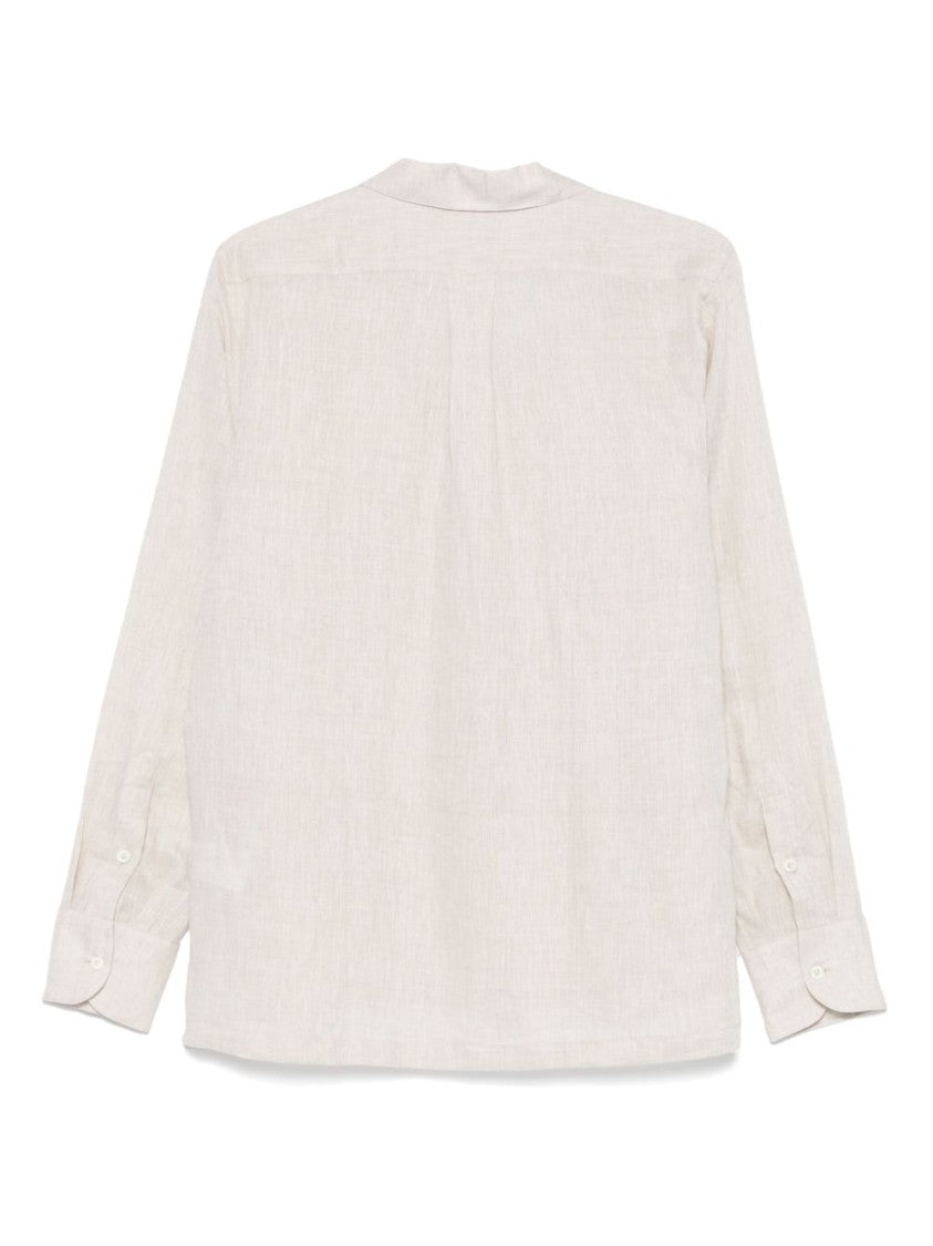 Pt Torino Relaxed-Fit Almond Beige Shirt