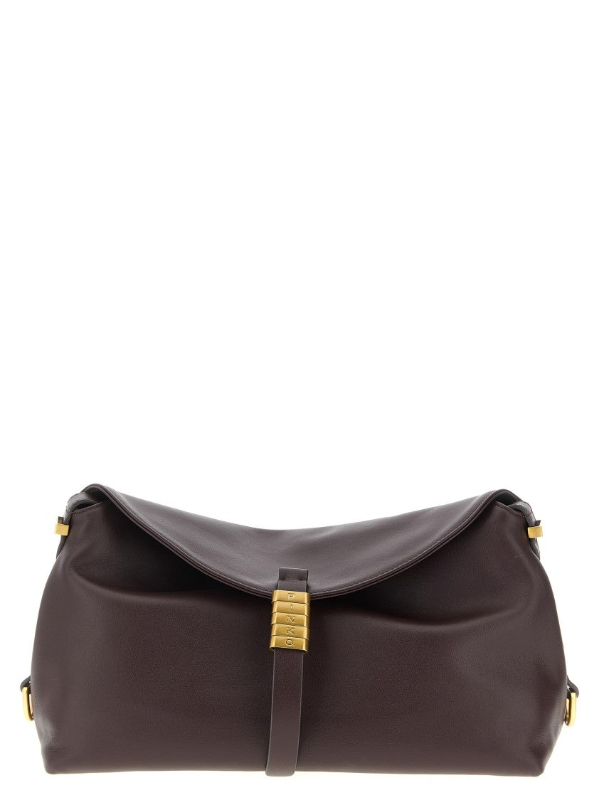 Pinko Classic Saddle Baguette' Medium Shoulder Bag