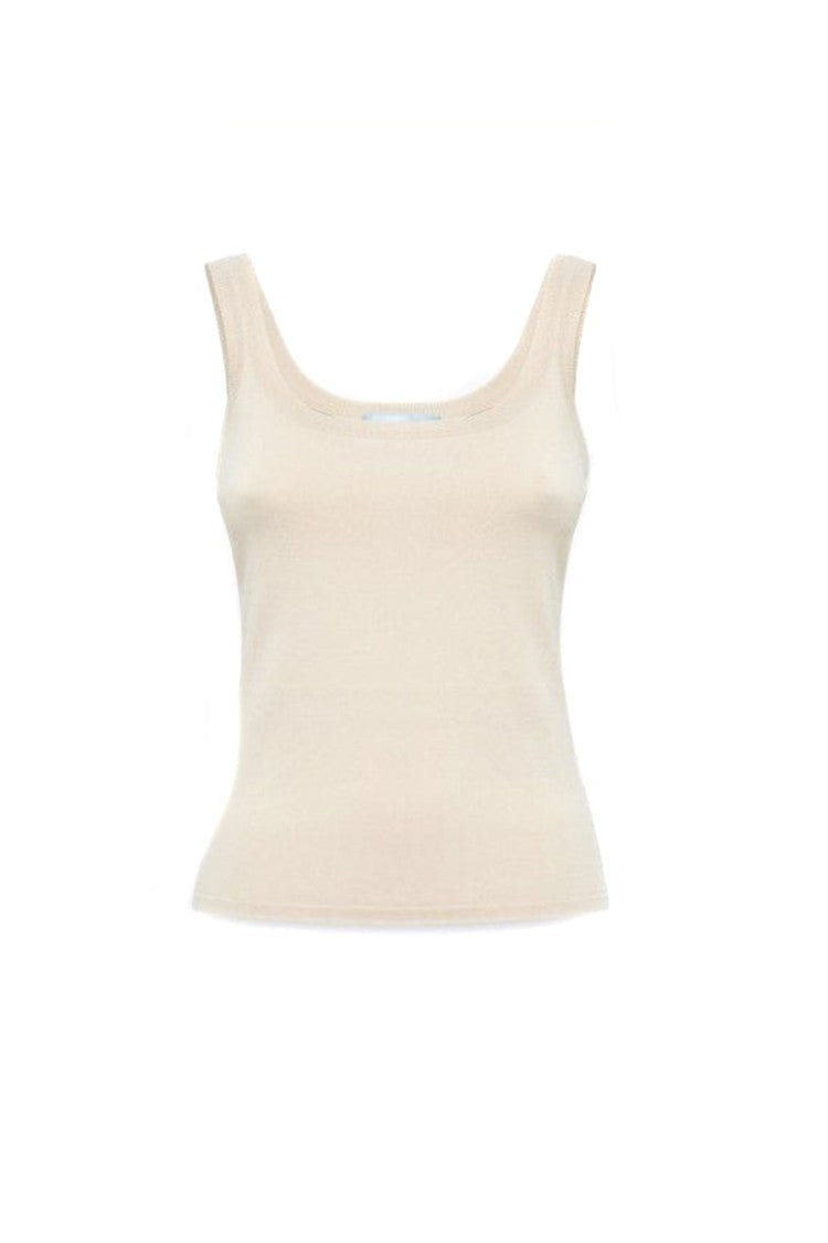 Blugirl White Wool-Blend Sweater