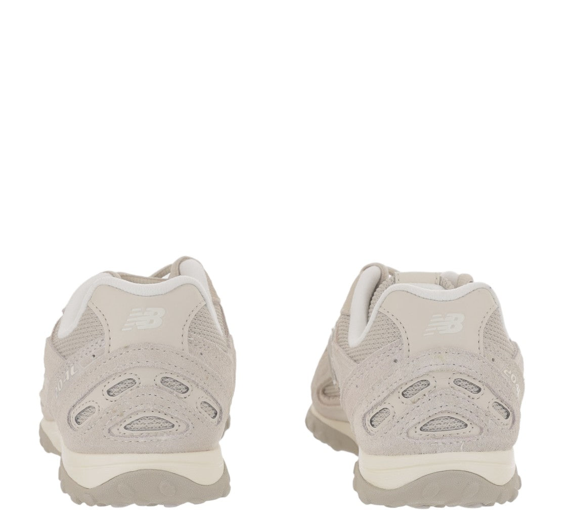 New Balance Beige 204L Panel Suede Mesh Sneakers