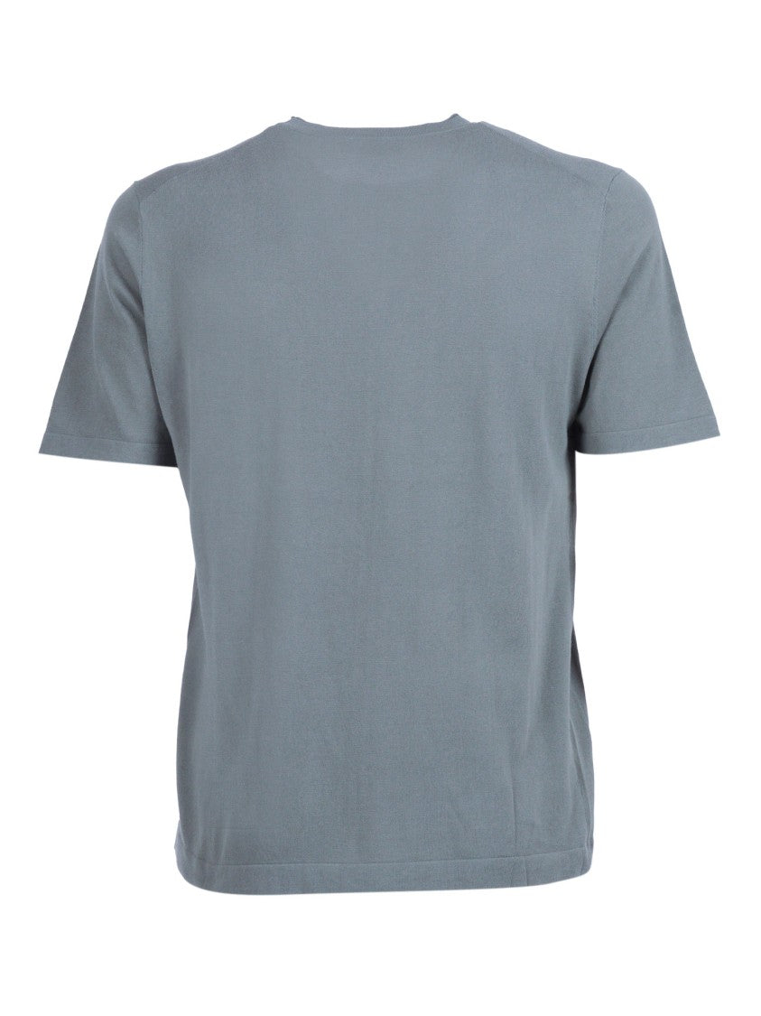 Kangra Cashmere Short Sleeve Crew Neck T-Shirt