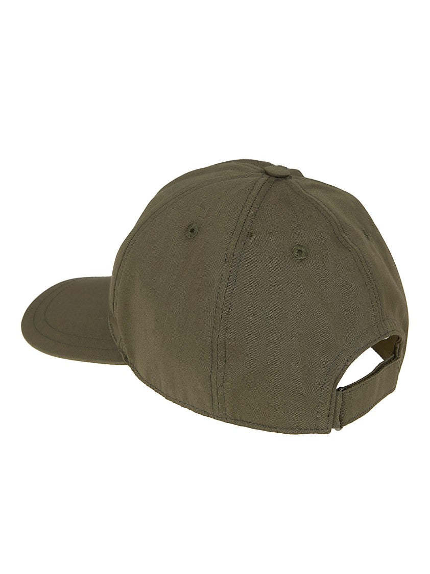 Herno Classic Six-Panel Green Cotton Herno Cap