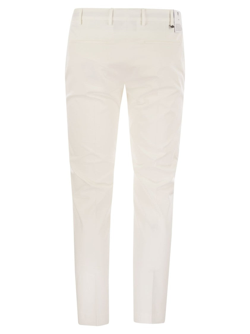 Pt Torino Dieci - Stretch Cotton Trousers
