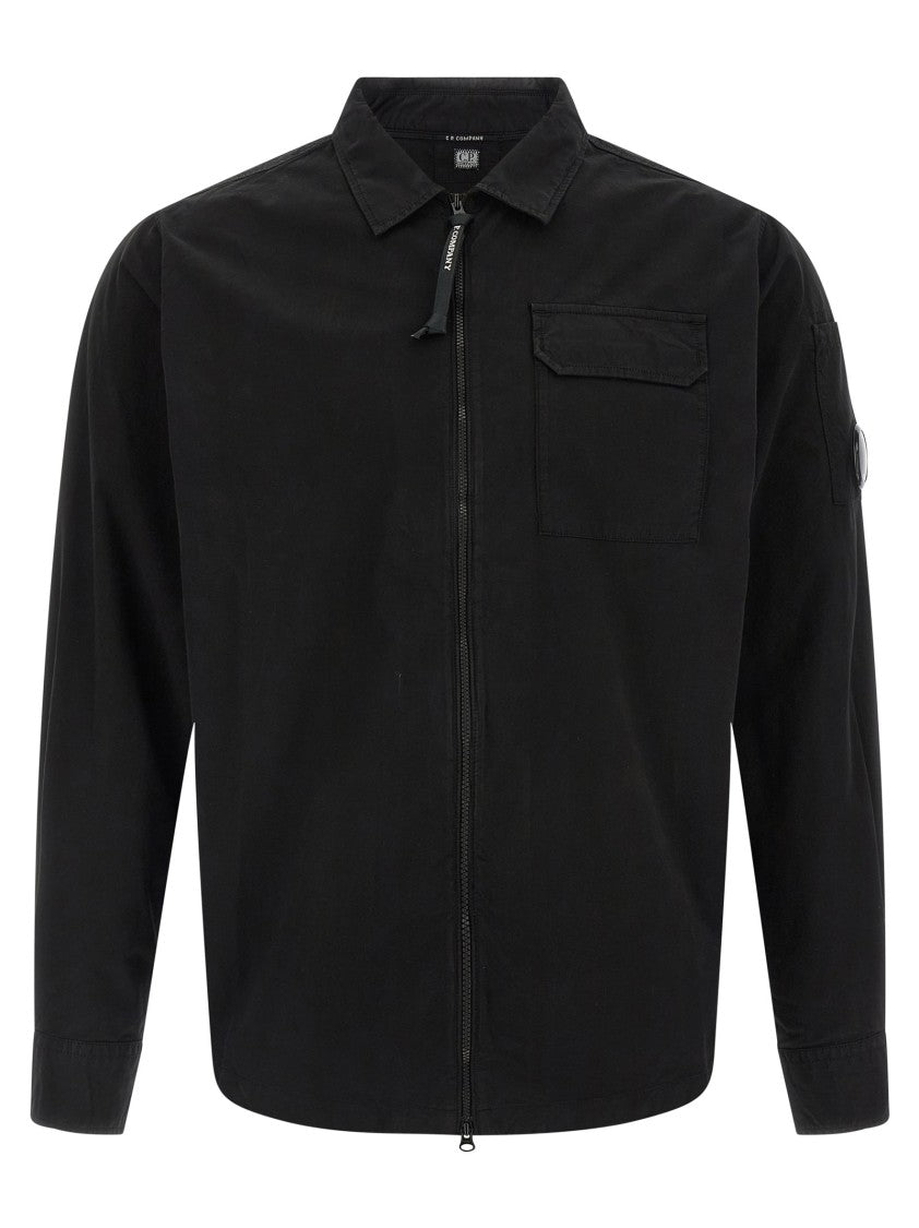 C.P. Company Cotton Gabardine Zip Overshirt