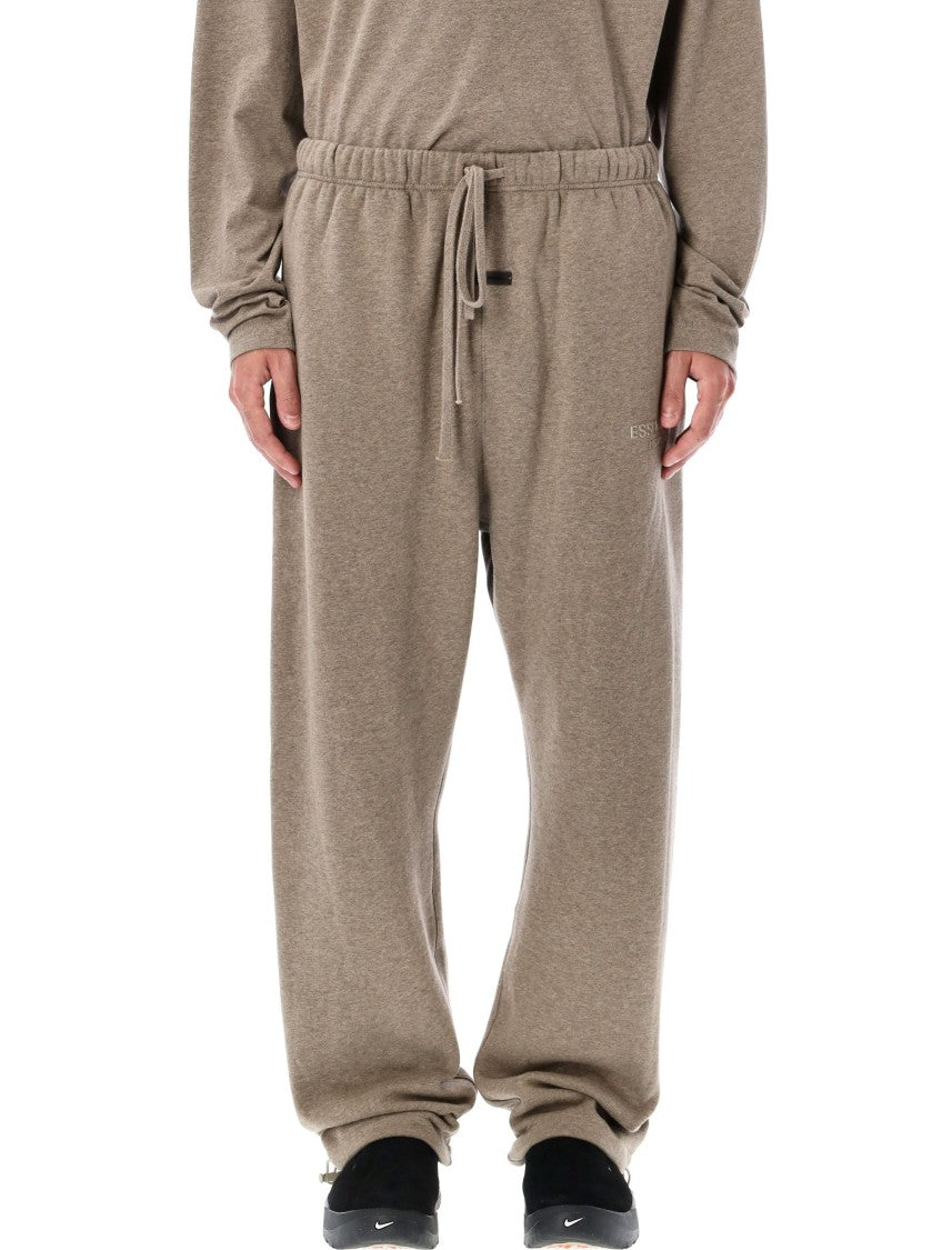 Fear Of God Relaxed Fit Sweatpants With Drawstring Cuffs And Logo Detail