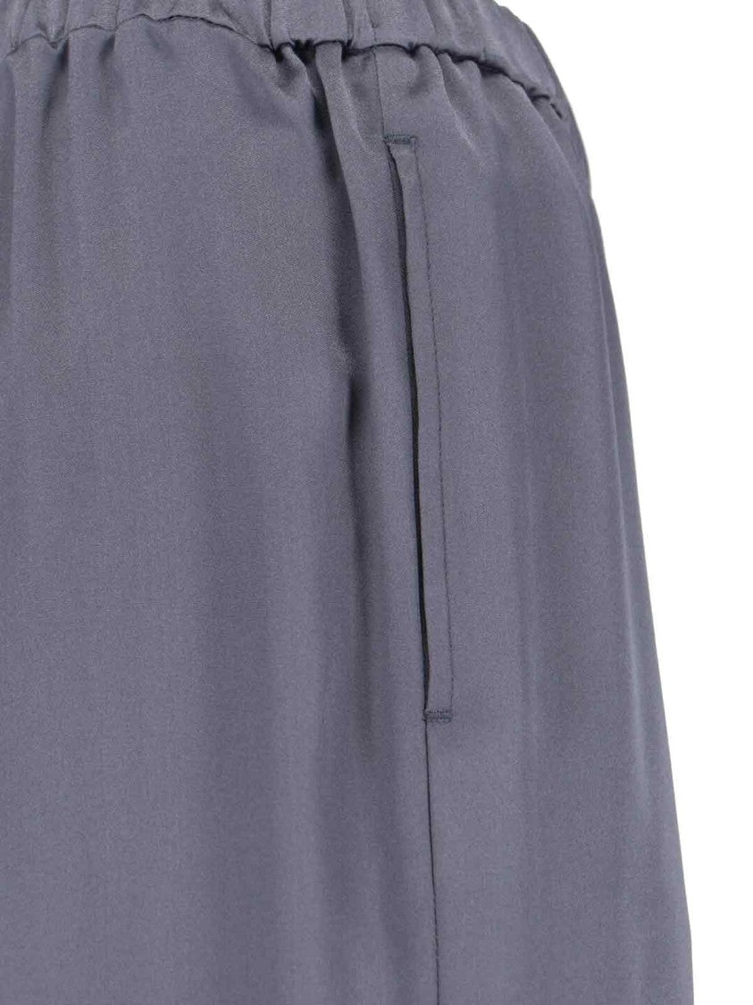 Aspesi Classic Tailored Grey Trousers With Straight Leg Cut